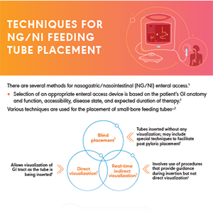 Techniques for ng/ni feeding tube placement
